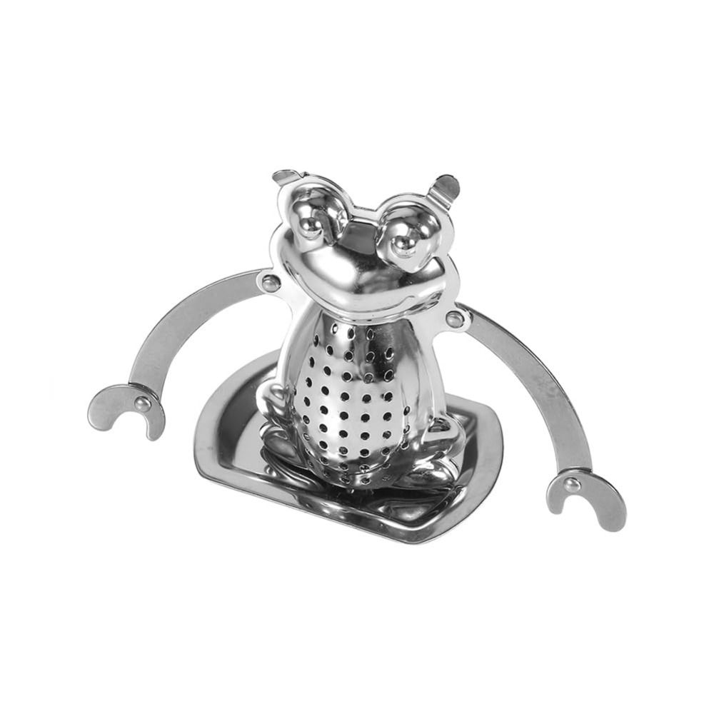 Frog Design Tea Infuser Ball Stainless Steel Tea Diffuser Filter Flower Tea