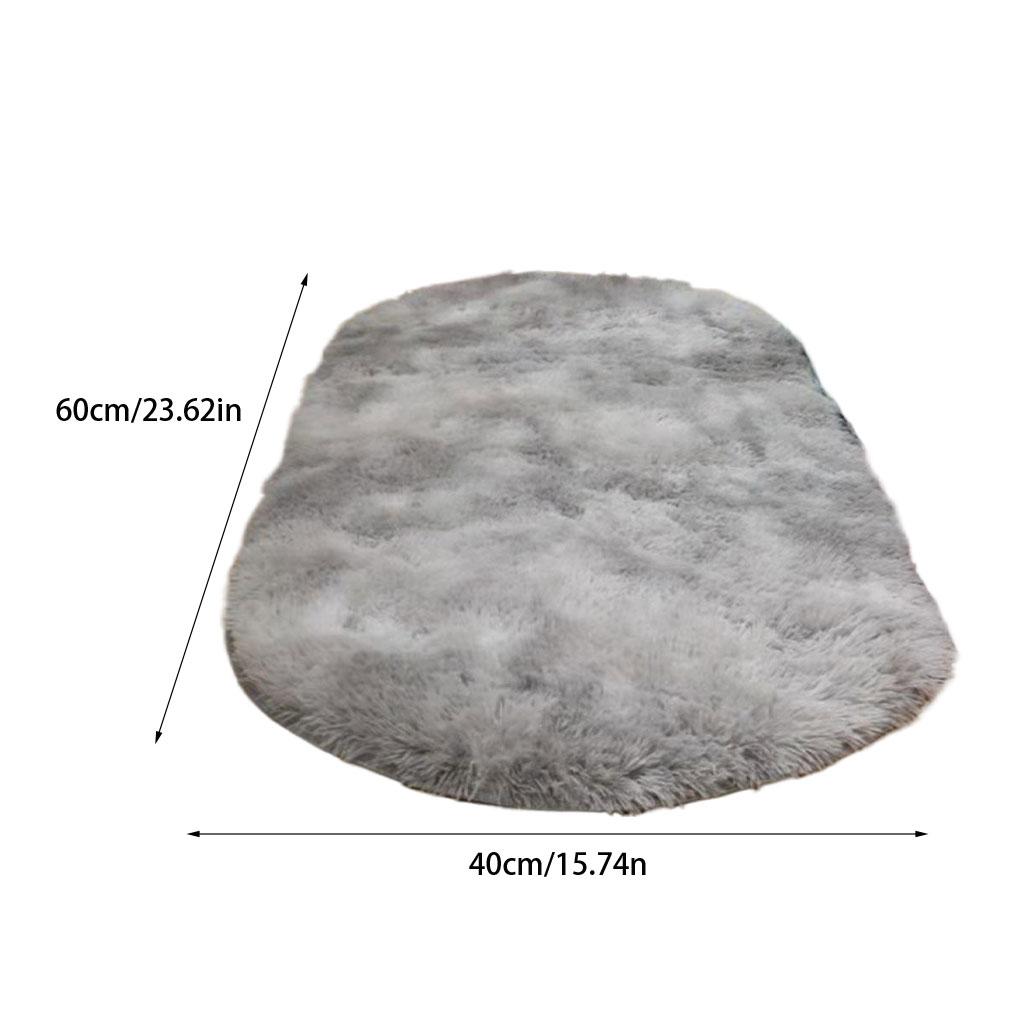 Small Fluffy Rug For Bedroom Children S Play Area Hall Or Study Room Long Haired Tie Dye Blanket