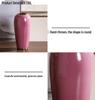 Europäische Rosa Vase Ornament für Trockenblumen - Kleine Frische Kreative Haus- und Esstischdekoration