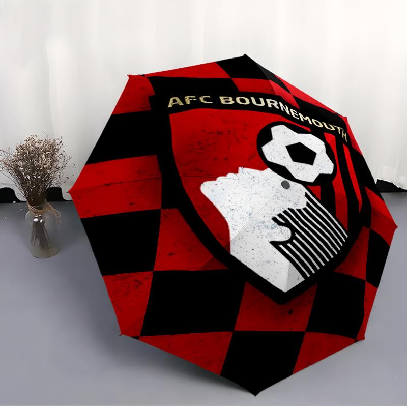 1pc Football Team (79) Umbrella, Sun Protection, And UV Shielding. It Has Eight Sturdy Ribs for Outdoor Use And Perfect Gift