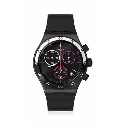 Orologio da polso MAGENTA AT NIGHT NEW IRONY CHRONO YVB413 Nero [Swatch]