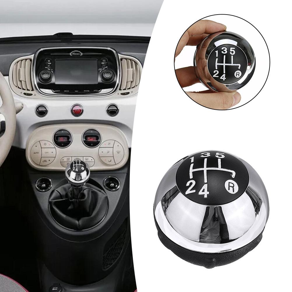 Replacement 5 Speed Gear Knob for Fiat 500 and 500C Models from 2007 To 2018