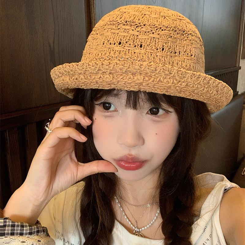 Summer Womens Canvas Hat With Breathable Design For Beach Vacation And Sun Protection