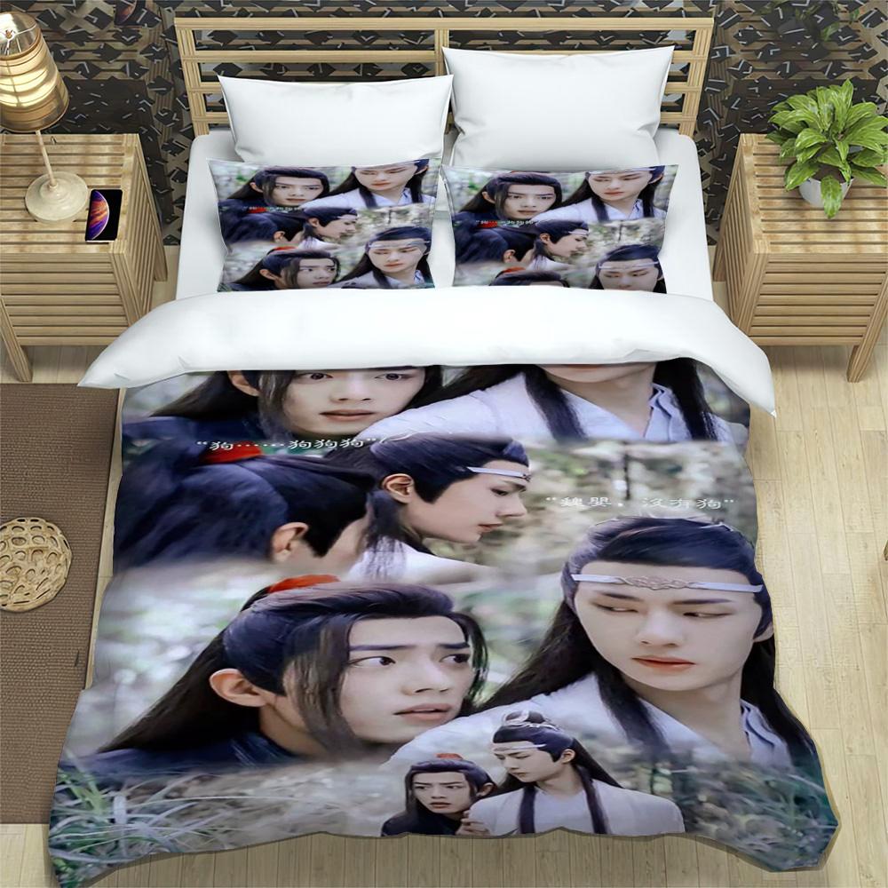 The Untamed quilt cover bedding Set  duvet cover pillowcase Four Season king-size bed sheet three-piece Personalized BL style