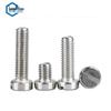 304 Stainless Steel Slotted Pan Head Machine Screws