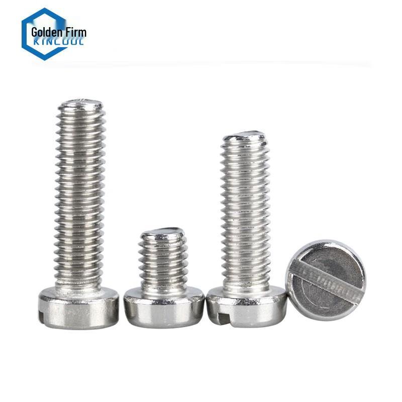 304 Stainless Steel Slotted Pan Head Machine Screws