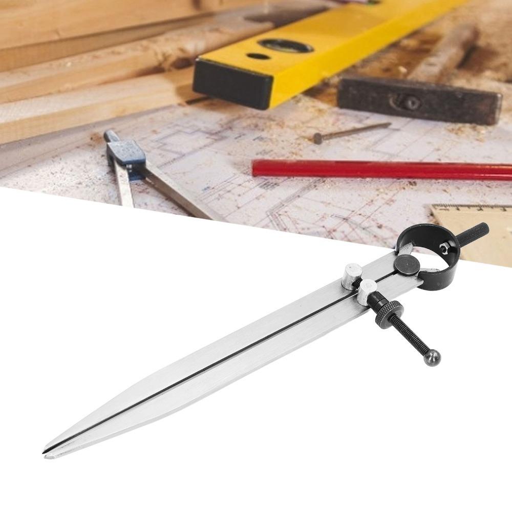 Solid Nut Wing Divider Spring Nut Edge Creaser Leather Craft Compasses Metalworking Drawing