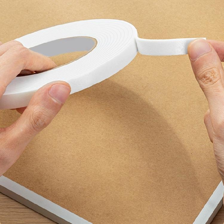 5 Roll Double-Sided Foam Tape Self-Adhesive Tape Easy to Use for School Office