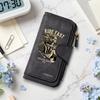 Stylish Biker Pattern Long Wallet Casual Portable Multi Card Slot Purse