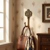 Home Decoration Hanging Key Holder Vintage European Style Metal Hook Door Storage Hook  Bathroom