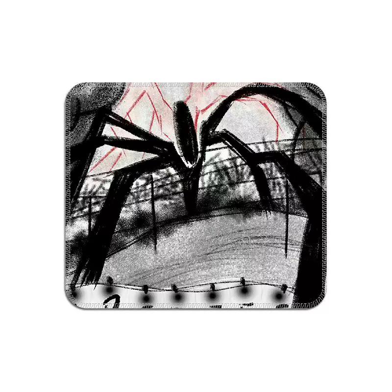 Stranger Things Mauspad Europäisches und Amerikanisches Stranger Things Graffiti Leder-Mauspad Rutschfest und schmutzabweisend waschbares Büro-Tastaturpad