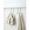 304 Stainless Steel Hook Free Punching Double S-Shape Hook Kitchen Bathroom Cabinet Door Silvery Type Coat Towel Storage Hanger