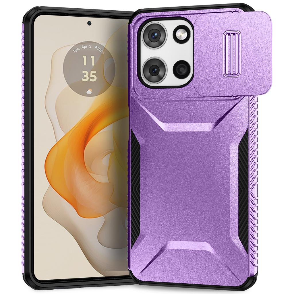 For Motorola Moto G 5G (2025) Case Camshield TPU + PC Phone Cover Non-Slip Side Edge