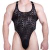 Sexy Herren Spitze Tanktop Hoher Schnitt Body Öl Glänzend Glänzend Weste Durchsichtig Durchsichtig Tanga Dienstmädchen Strumpfhosen Elastisches Tanktop Leotard