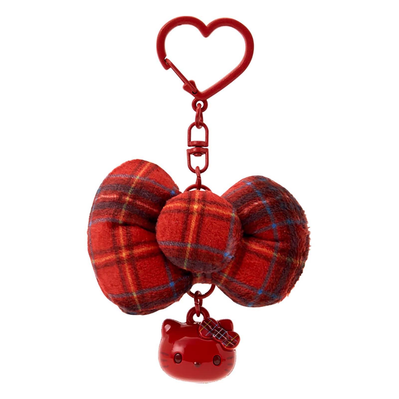 Sanrio Ribbon Keychain Love Hello Hello Kitty Candy Red 422266 (I Kitty)
