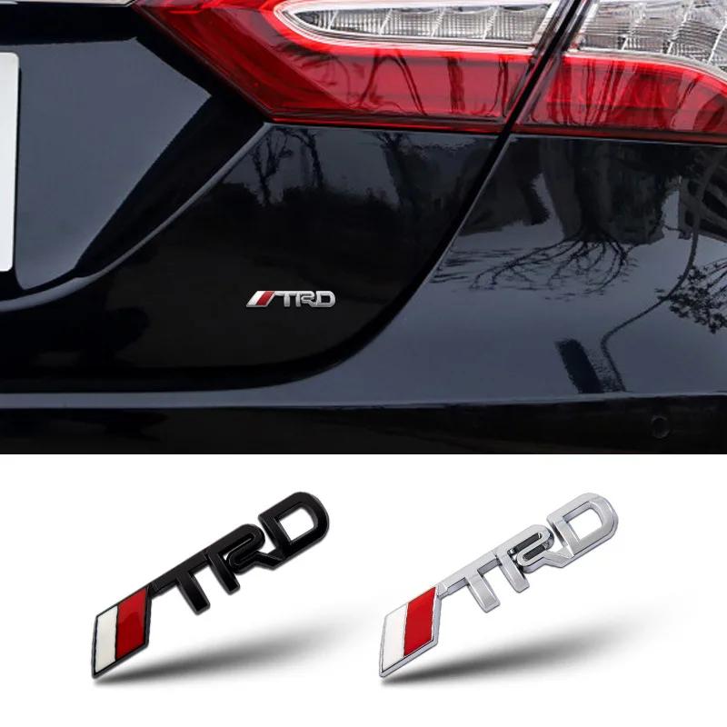 Emblema autocolante 3D Matel pentru autovehicule TRD Sports Corolla Yaris Rav4 Avensis Auris Camry Caroseria spate portbagaj Coada Decal Styling