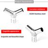 Schlauchstutzen Y/T-Typ Stacheliger Anschluss Edelstahl SS304 3-Wege-Adapter Formstück Verbindungstück Hausbrauerei Schlauch Guss-T-Stück fitting 6mm-50mm