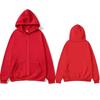 American Style Unisex Zip-Up Hooded Sweatshirt - Solid Color, Loose Fit (2025)