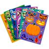 6 Sheets/Pack Halloween Face Change Stickers Holiday Characters Puzzle Stickers Children Fun Halloween Stickers