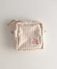 Nuaname Peach Basket Stripe Pouch