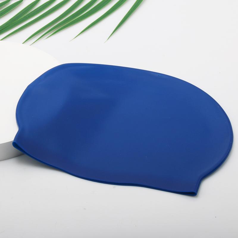 Wholesale Silicone Kids Swimming Cap for Adult Swim Cap Custom and Printed Swim Cap 55g