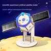 Science Experiment Solar Satellite Kit With Diy Electrical Components For Kids Education