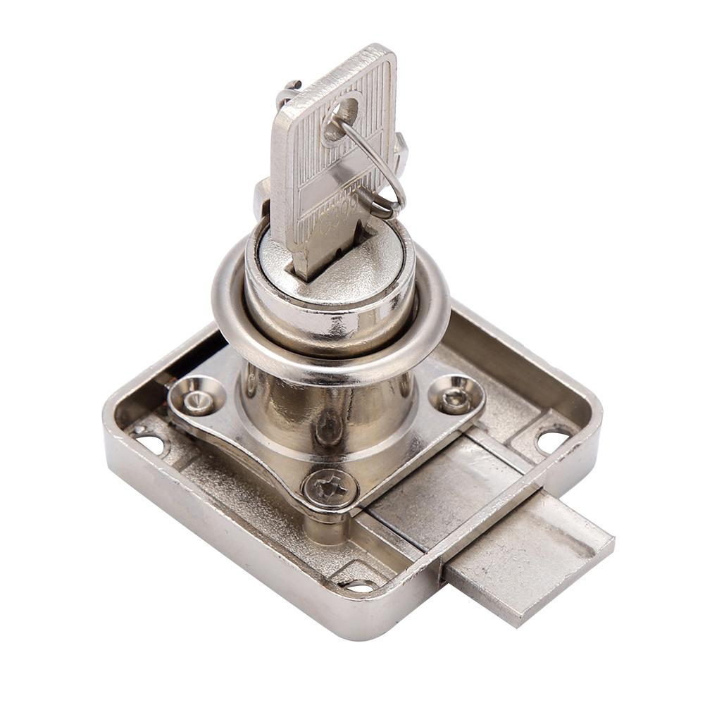 Durable Reusable Furniture Lock for Display Cabinet Drawer Household Office(138 22)