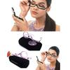 Vision Care Magnifying Glasses Cosmetic Glasses Rotating Makeup Reading Glasses Folding Eyeglasses