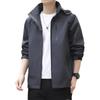 Spring and Autumn Versatile Jacket Men's and Women's Youth Casual Outdoor Jacket White Single Punch Jacket Hooded Removable