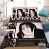 Itachi U-Uchiha Duvet Cover Set Home Style Bedding Soft Laundry Cotton Bed 3 Piece Set Student Dormitory Gift