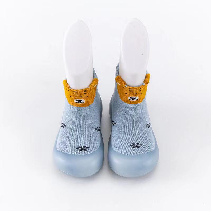 Non-Slip Infant Floor Socks | Cold-Insulating Soft Soles | Thickened Baby Walking Shoes | Lightweight High-Top for Spring & Autumn