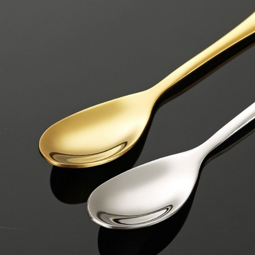 Stainless Steel Cutlery Holder Racks with Forks Spoons Dessert Forks Spoons Swan Cutlery Set Tea