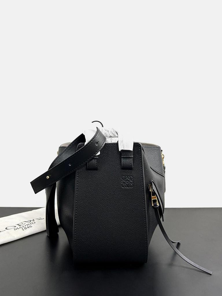 2024 Maya Haute Couture Smiley Face Leather Tote - Luojia Hammock, Cowhide Litchi, Single Shoulder, Crossbody Bag