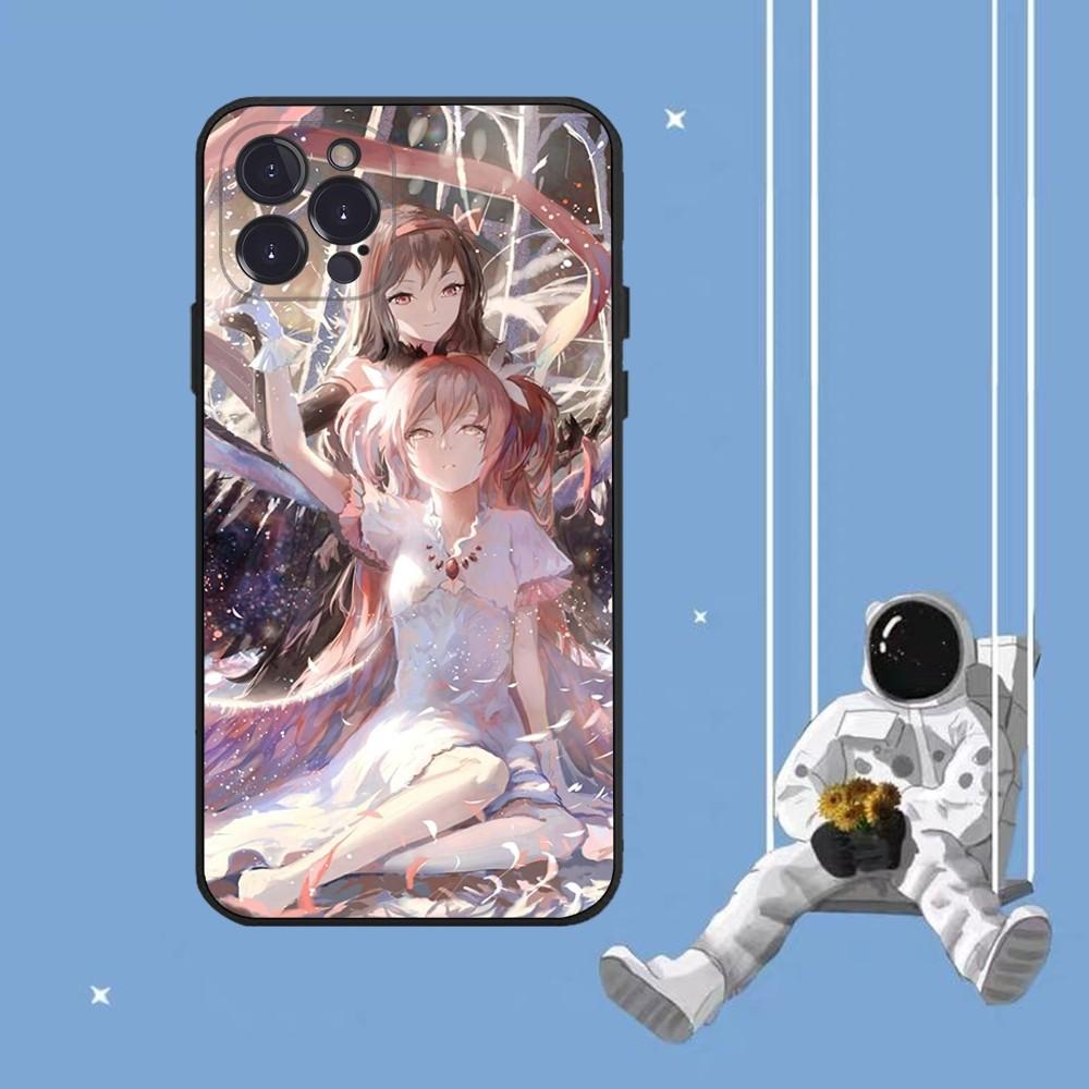 Puella Magi Madoka Magica Phone Case For iPhone 14 11 12 13 Mini Pro XS Max Cover 6 7 8 Plus X XR SE 2020 Funda Shell