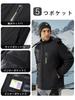 KEFITEVD Mountain Winter Warmth Plus Hiking Fishing Motorcycle Trekking Size XL Men's Parka, Jacket, Sizes, Jacket, Water-Repellent, Jacket, Jacket,
