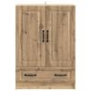 Artisan Oak Sideboard 25.98 x 13.58 x 36.22 in Particleboard