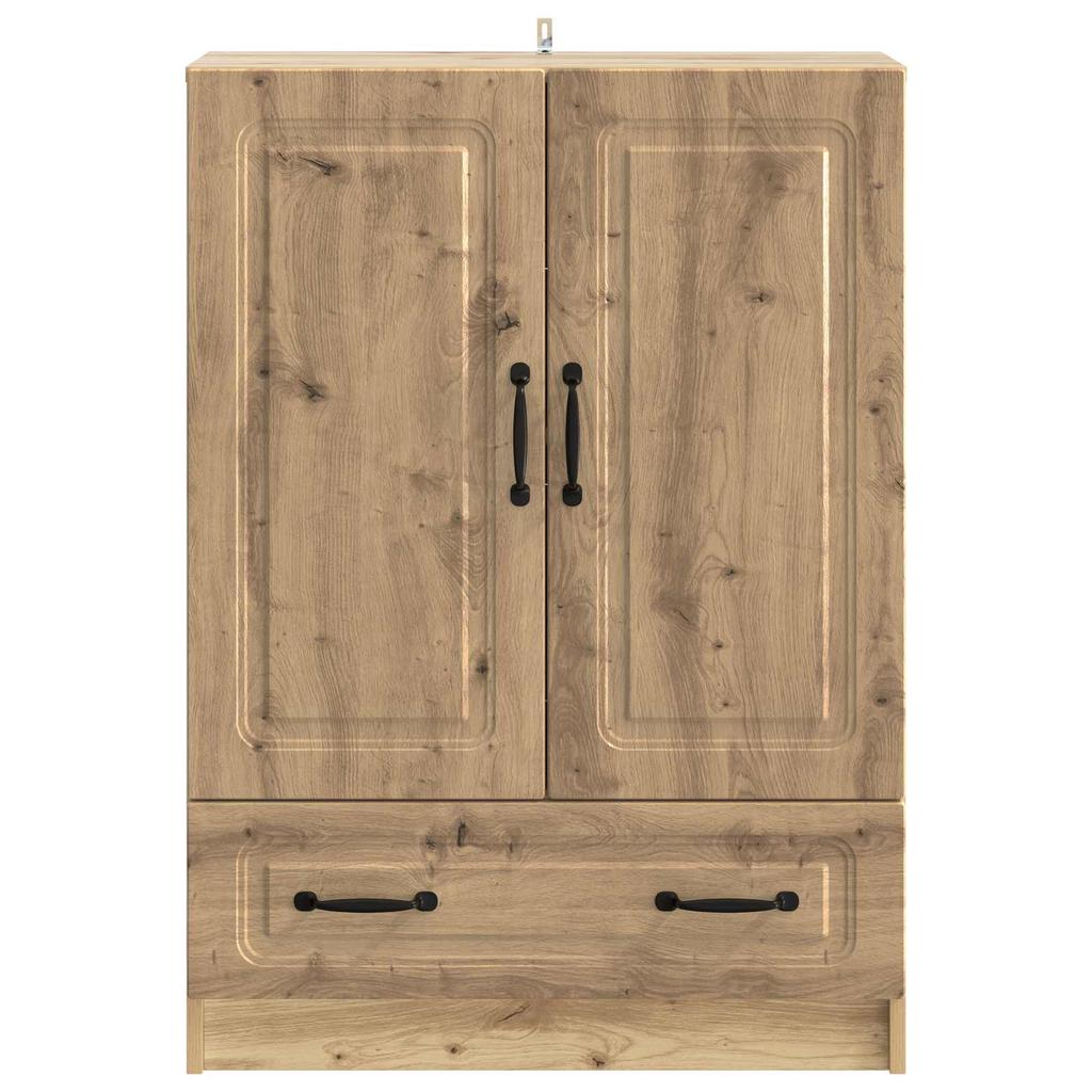 Artisan Oak Sideboard 25.98 x 13.58 x 36.22 in Particleboard