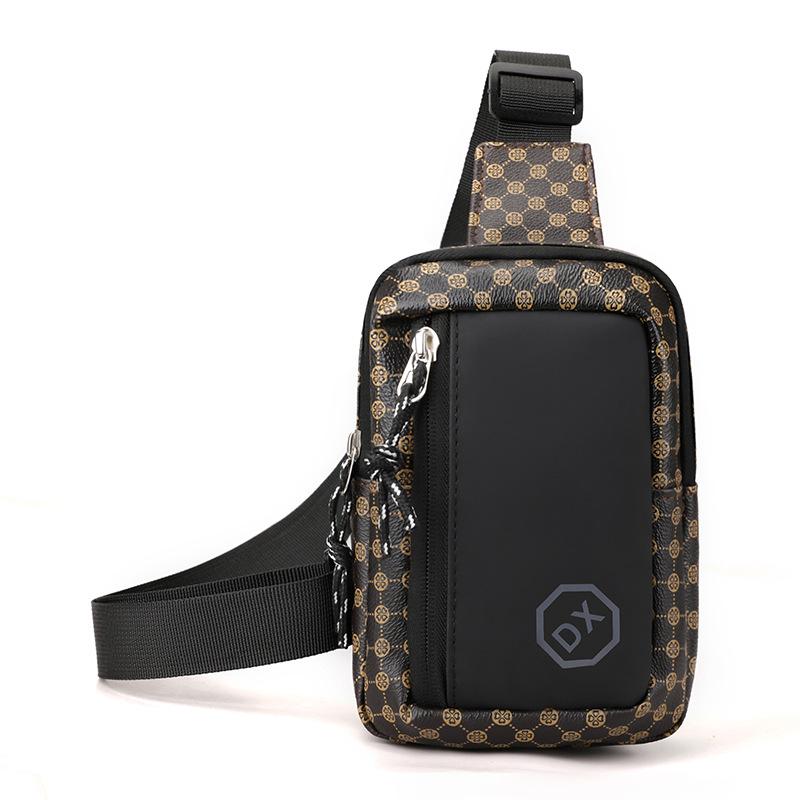 Unisex Waterproof PU Mini Sports Crossbody Bag - Phone & Essentials Carrier