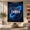 Tapiz Decorativo, Arte de Pared Impreso del Chelsea FC, Colgante de Pared Ligero para Fondo de Dormitorio