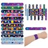 Outer Space Saturn Snap Bracelet – Children's Anime Cartoon Slap Toy for Parties