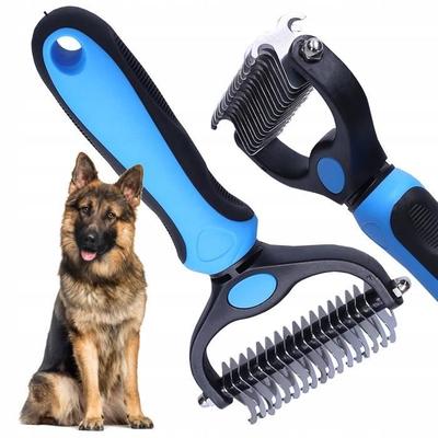 Brush - OEM - Curling Comb Trimmer - Stainless Steel - Double-Sided - Blue