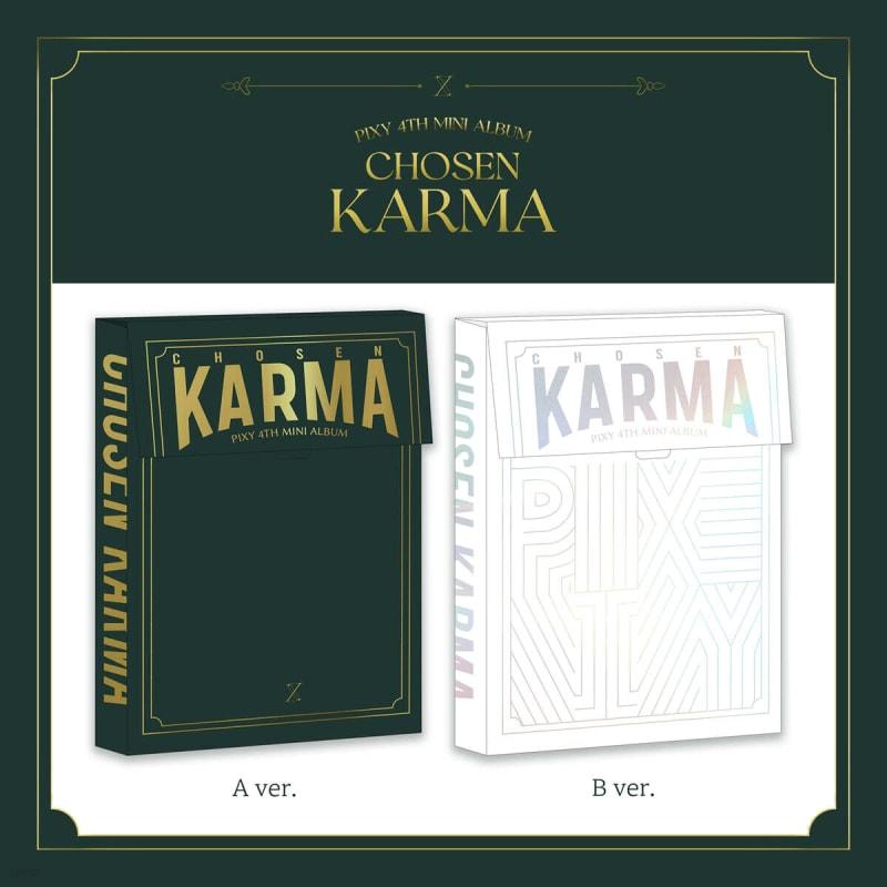 

PIXY - 4th Mini Album: CHOSEN KARMA [SET]