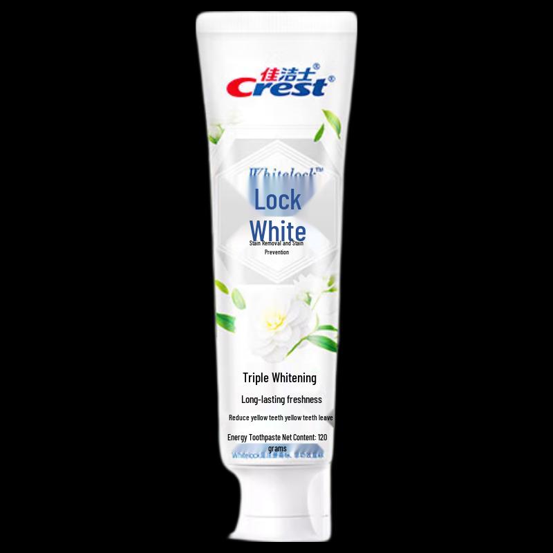 

Crest Dual-Color Whitening Toothpaste with Jasmine & Camellia
