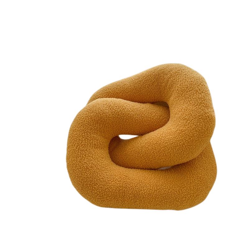 Nordic Irregular Shaped Lumbar & Back Throw Pillow for Sofa & Bed