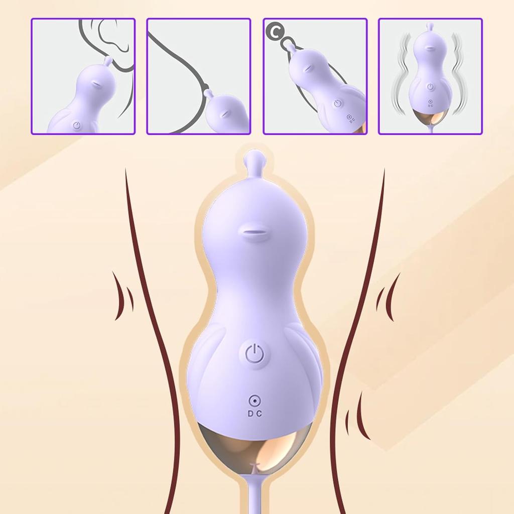 Vaginal Balls Vibrator G-Spot Clitoris Stimulator Nipples Vaginal Massager  Small Mini Clitoris Wearable Vibrator Adult Sex Toys