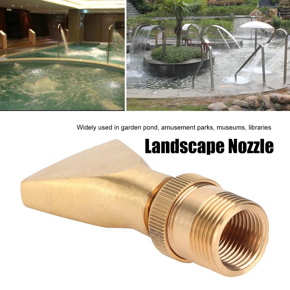 Brass Landscape Nozzle G1 Female Thread Fountain Sprinkler  Decorative Fountain Display