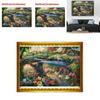 Mermaid Princess Canvas Wall Art Modern Fairy Tale Story Bedroom Children's Room Decorative Painting