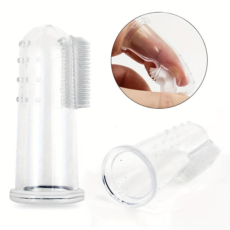 Soft Silicone Pet Finger Toothbrush for Gentle Care of Dogs and Cats, Portable Toothbrush for Dog Use, Care Tool Teeth Cleaner