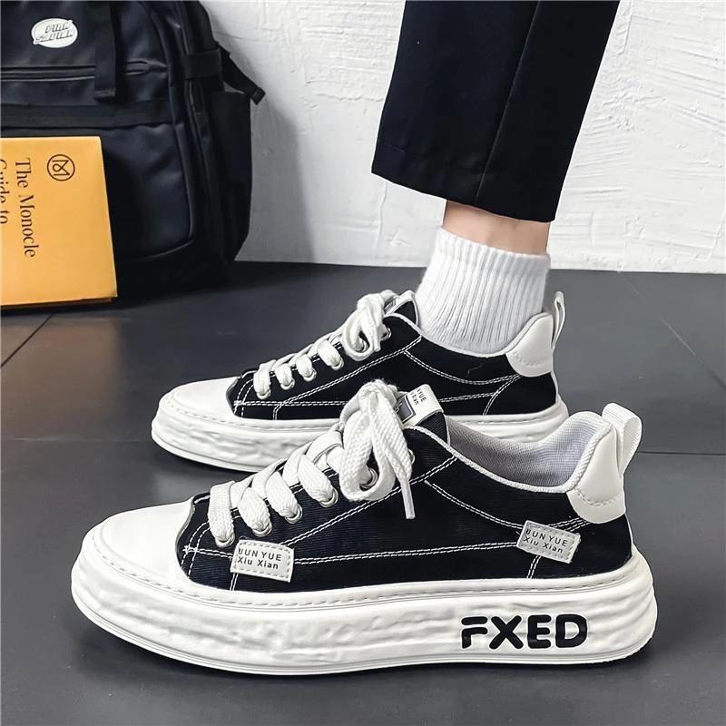 Sneakers Fashion 2024 Men's Casual Shoes Flat Male Shoe Leisure Hiking Designer Luxury Korean Style Offer Footwear Trends Trend