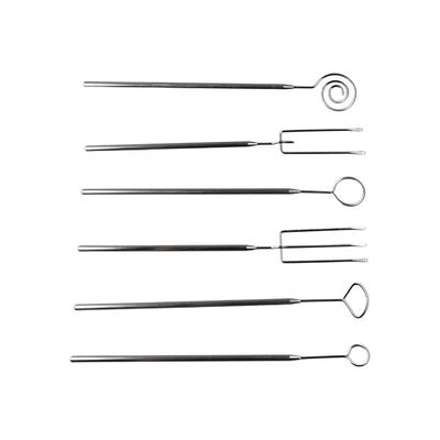 Stainless Steel Chocolate Dipping Fork Irregular Shaped Rustproof Cheese Fondue Fork Silver Long Handle Chocolate Dipping Tool